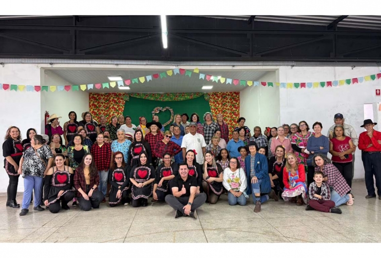 Festa Julina reúne assistidos dos projetos sociais e de saúde