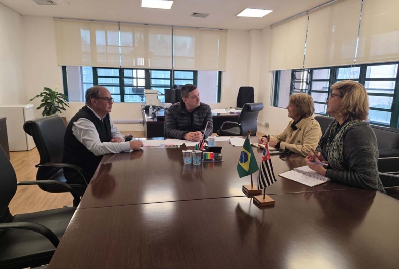 Prefeito Marcão do Haras participa de reunião em São  Paulo para acompanhamento de convênios e  investimentos para Fartura