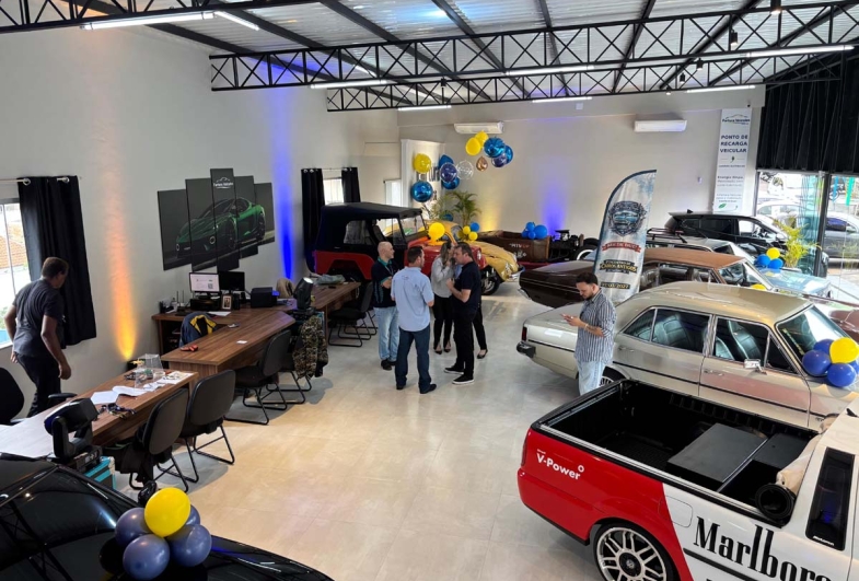 Com nova estrutura, o espaço oferece um ambiente moderno e confortável para o cliente