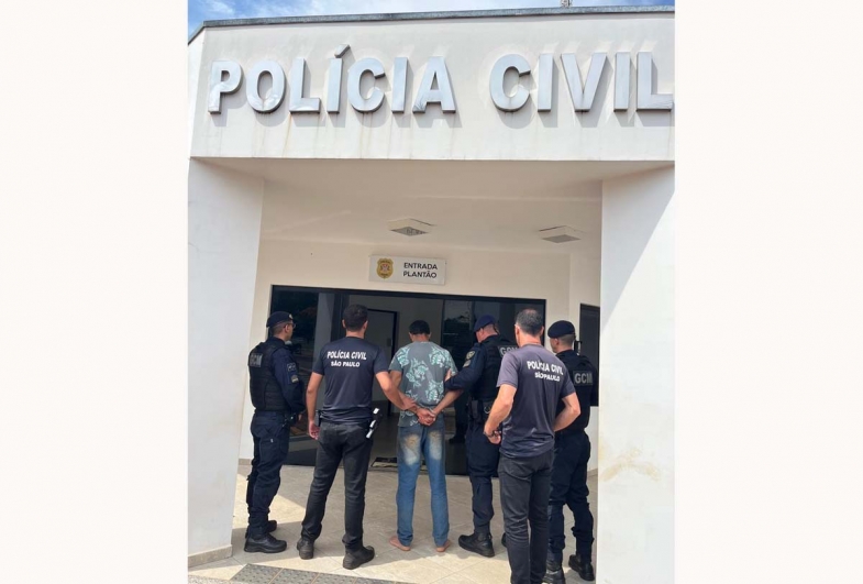 Foragido da Justiça é preso em operação conjunta da Polícia Civil e GCM em Taquarituba