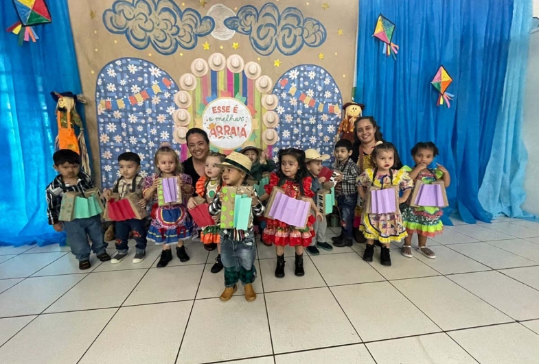 O público se emocionou com o capricho e a dedicação das apresentações