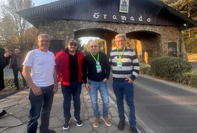 Lauro Vieira Brazil, Edmundo Neto,  Rogério Rezende e Rafael Chamorro