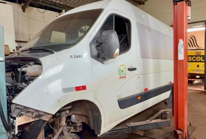 Frota municipal está sendo recuperada em Timburi