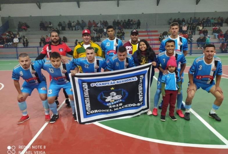 Goleadas são destaques no Campeonato de Futsal de Coronel Macedo