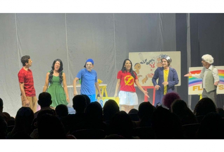 Espetáculo teatral O Menino Maluquinho encantou o público