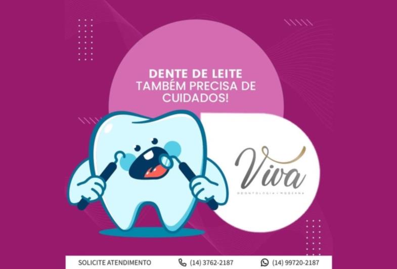 Dente de leite também precisa de cuidados?