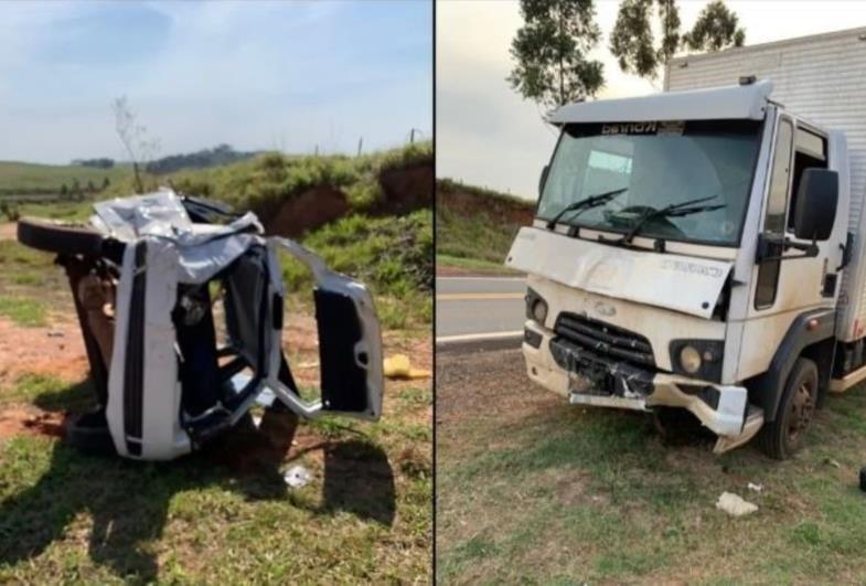 Mulher morre em acidente em Coronel Macedo; duas pessoas ficaram feridas