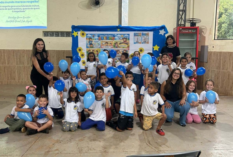 Estudantes da EMEF Iracema