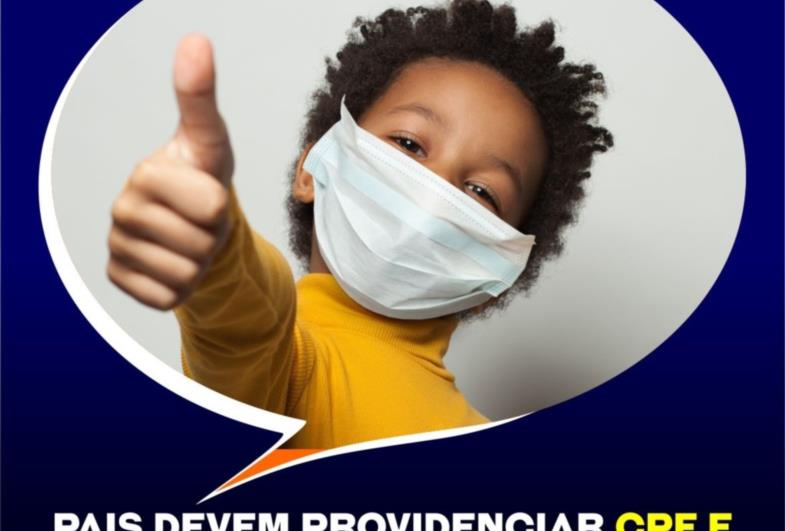 Pais devem providenciar CPF e cartão do SUS das crianças de 5 a 11 anos para vacinação antiCovid