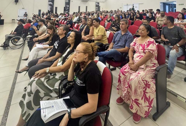 Auditório ficou lotado