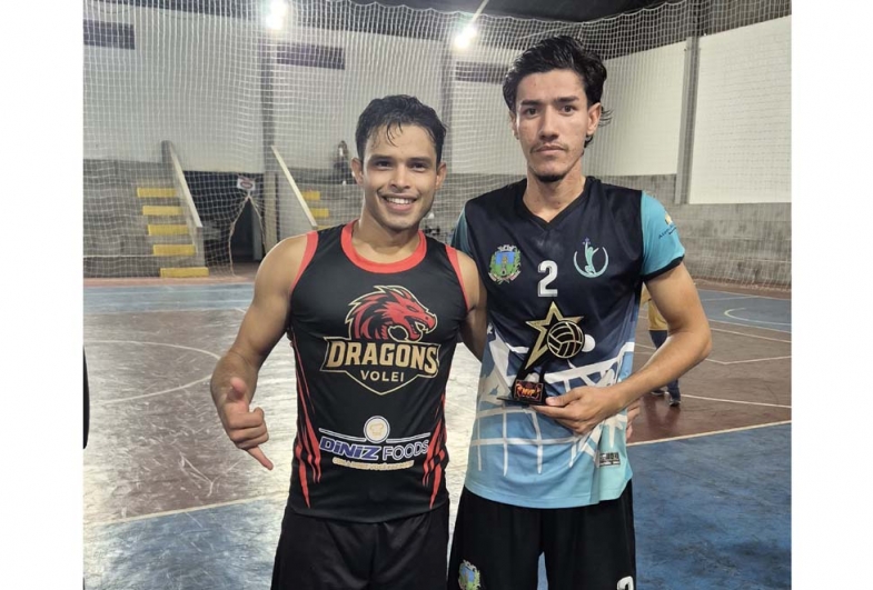 Augusto foi eleito o atleta destaque do quadrangular