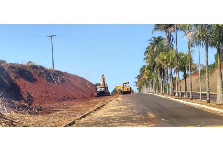 Calçadão trará embelezamento na avenida principal de Timburi 