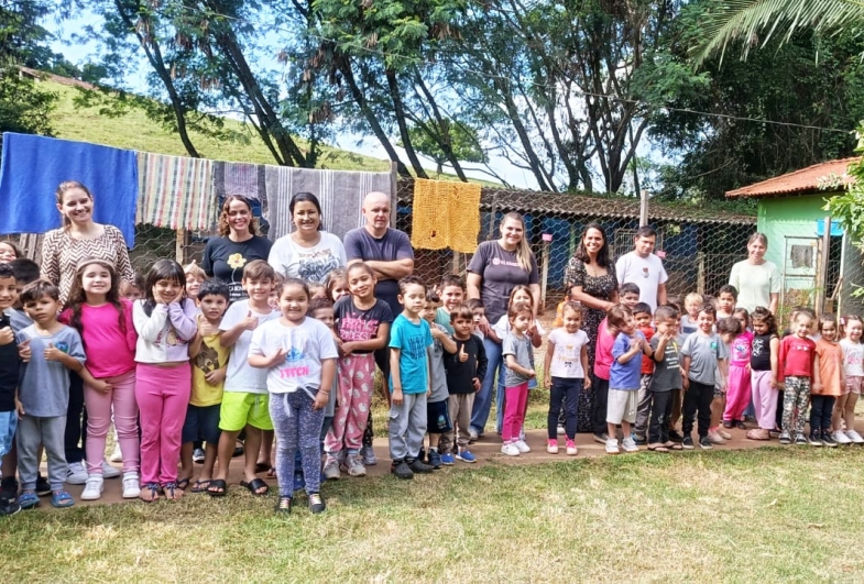 Educação e solidariedade marcam ações de Páscoa em Taguaí