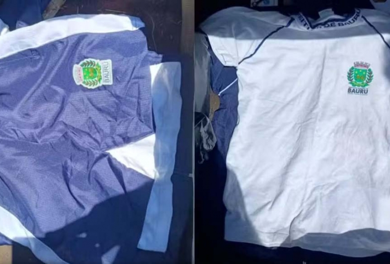 Prefeitura de Bauru registra B.O após encontrar pela segunda vez uniformes descartados de forma irregular