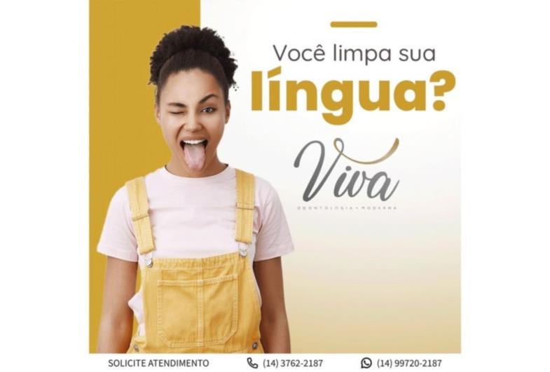 Como você limpa sua língua?