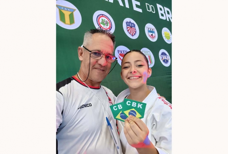 Sensei Clodoaldo e Alice