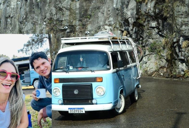 Casal “larga tudo” para realizar sonho de viver viajando 