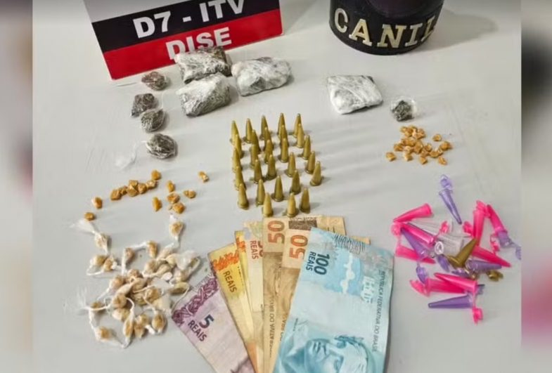 Casal é preso suspeito de tráfico de drogas em Itapeva