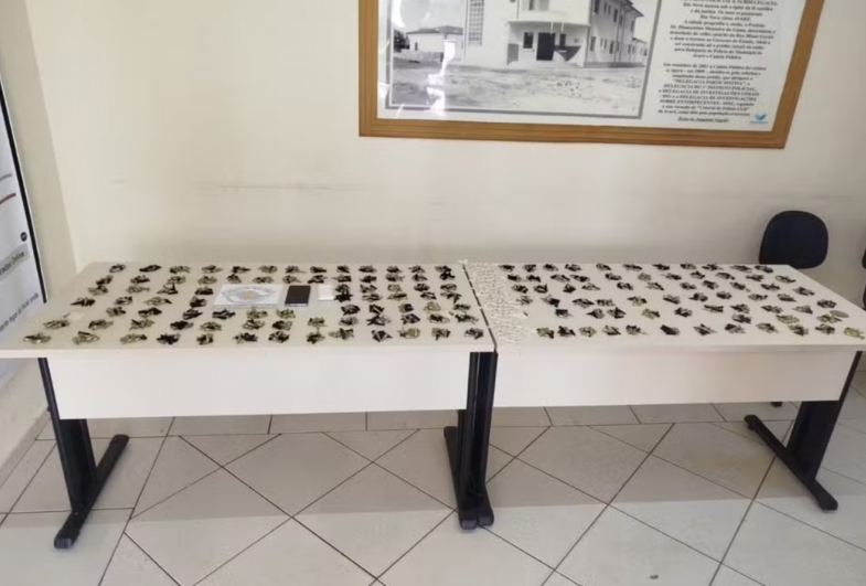 Homem é preso suspeito de tráfico de drogas em Cerqueira César