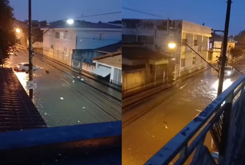 Chuva provoca enxurrada, alagamentos e adia shows da Emapa em Avaré