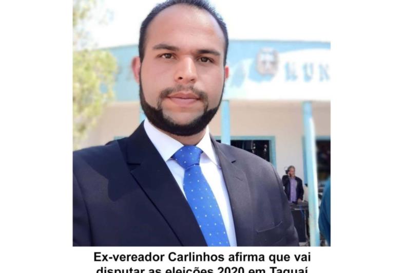 Carlinhos confirma pré-candidatura a prefeito em Taguaí
