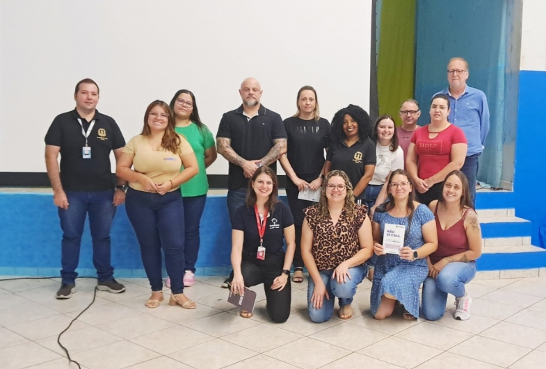 Prefeitura de Taguaí promove palestra sobre o protocolo “Não se Cale” para fortalecer o combate à violência contra a mulher
