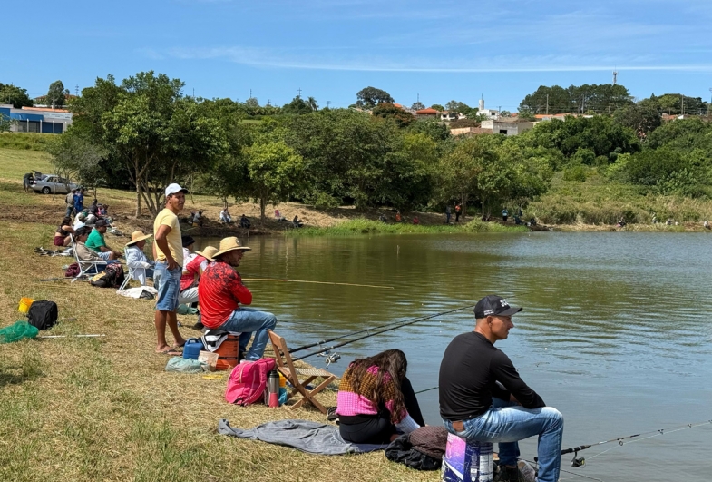 Pescadores se divertiram no local