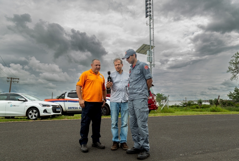 CTG Brasil realiza testes sonoros das sirenes instaladas na Zona de Autossalvamento da barragem da UHE Chavantes