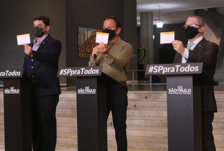 Doria apresenta plano para vacinar todas as crianças de São Paulo em 3 semanas