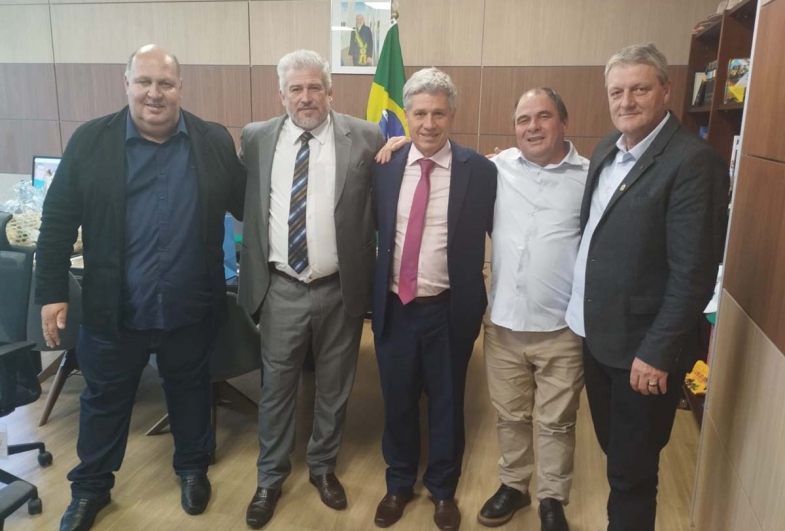 Comitiva de Tejupá no Ministério do Desenvolvimento Agrário e Agricultura Familiar