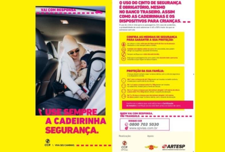 CCR SPVias realiza ações de segurança durante o feriado de 12 de outubro