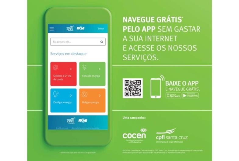 NAVEGUE GRÁTIS PELO APP SEM GASTAR A SUA INTERNET E ACESSE NOSSOS SERVIÇOS