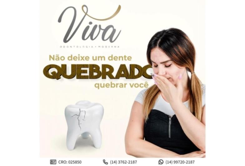 Não deixe um dente quebrado quebrar você