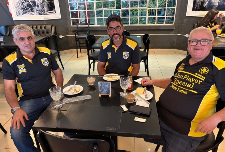 Ali Srour, Marcelo Tomaz e Lourinaldo Castro