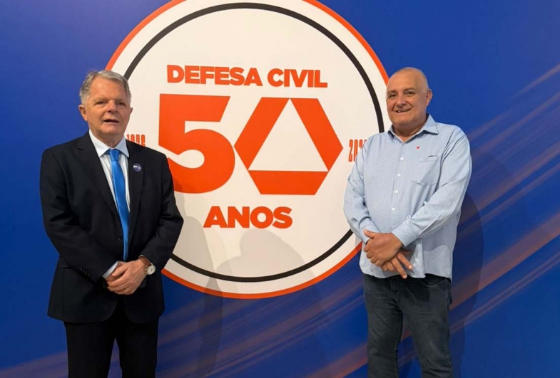 Deputado estadual Mauro Bragato e prefeito João da Tapera