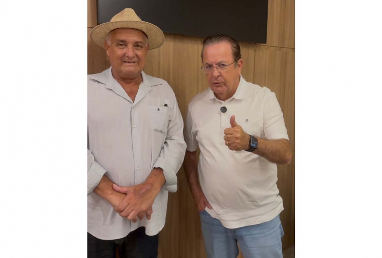 Prefeito de Sarutaiá tem importante encontro com deputado Motta