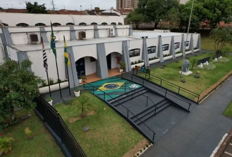 Câmara Municipal de Ourinhos (SP) — Foto: Câmara Municipal de Ourinhos/Reprodução