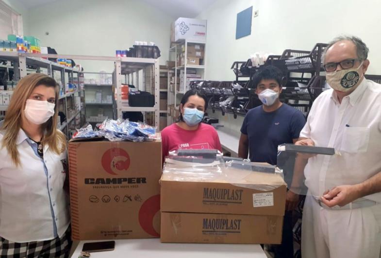 Santa Casa de Fartura recebe doações de empresários