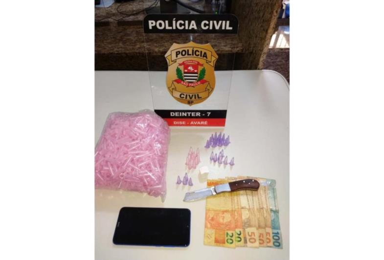 COMERCIANTE É PRESO PELA POLÍCIA CIVIL POR TRÁFICO DE DROGAS EM AVARÉ