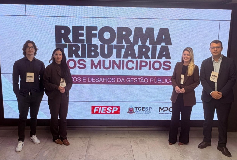 Prefeitura participa de congresso sobre  impactos da Reforma Tributária nos municípios