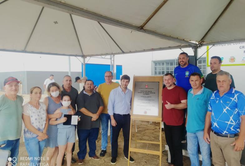 Betinho Veiga inaugura pista de Skate em Coronel Macedo