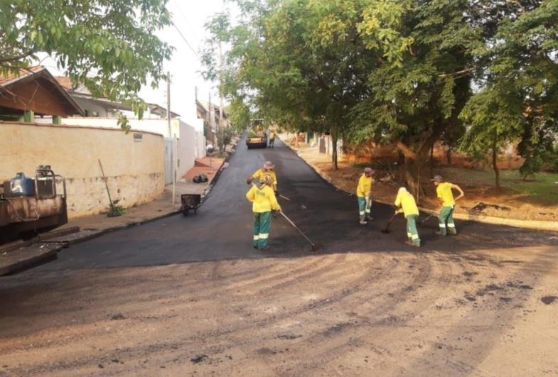 Prefeitura de Fartura reinicia recape de ruas no Parque das Flores 