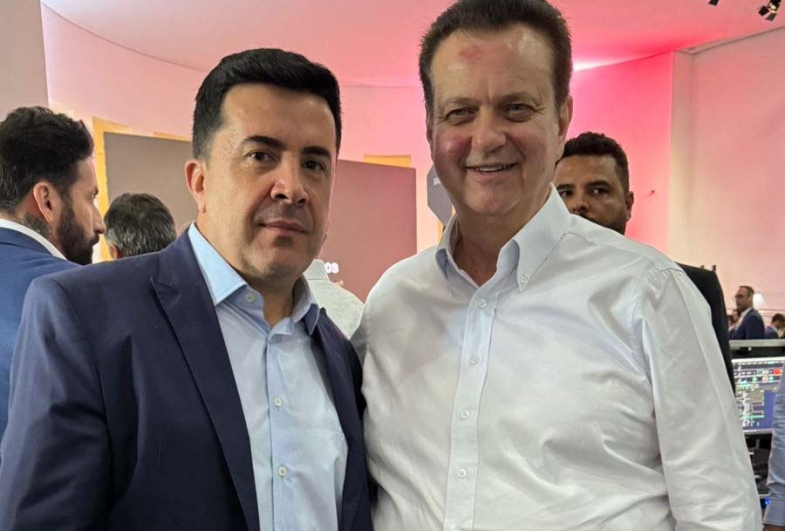Prefeito de Timburi, Cristiano Amorim participa do encontro com o governador do Estado de São Paulo, Tarcísio de Freitas