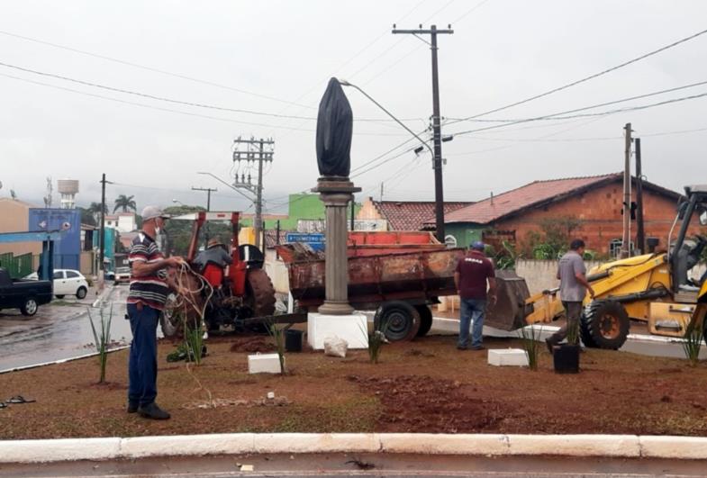Amanhã acontece a inauguração da imagem de Nossa Senhora das Dores em Fartura
