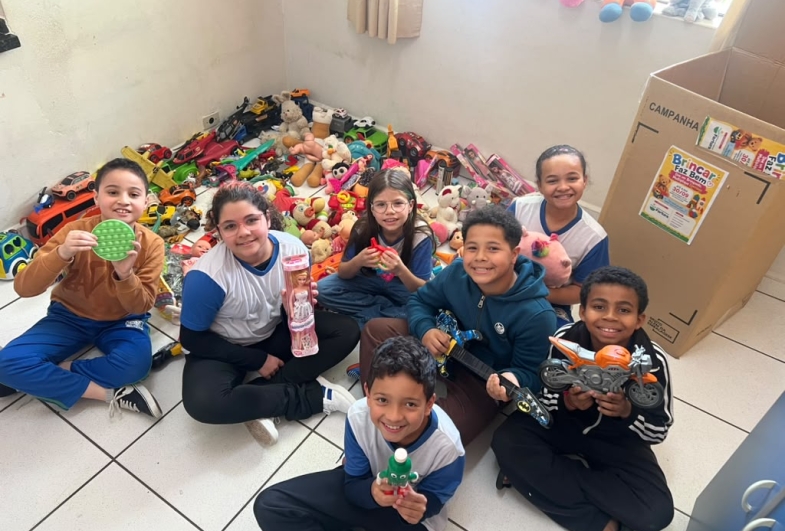 Campanha Brincar Faz Bem mobiliza escolas e alunos de Fartura