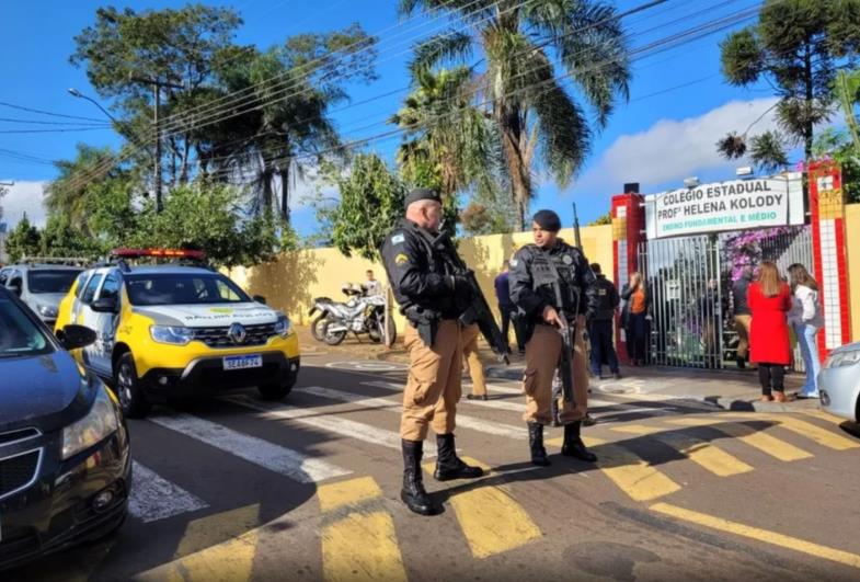 Ex-aluno invade escola e mata estudante a tiros em Cambé, no Paraná