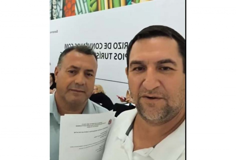 Vereador Elias e prefeito Fabio