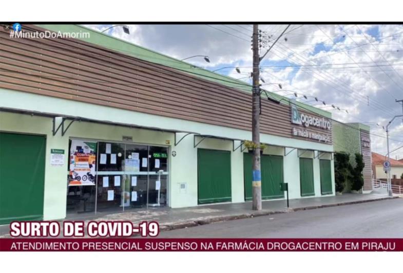 Drogacentro de Piraju fecha após proprietária e 12 funcionários pegarem Covid-19