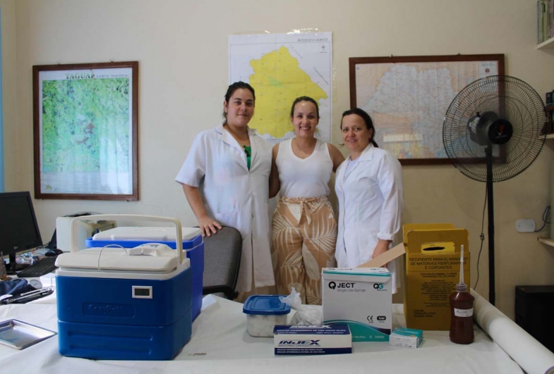 Equipe da Saúde de Taguaí está empenhada no combate à febre amarela