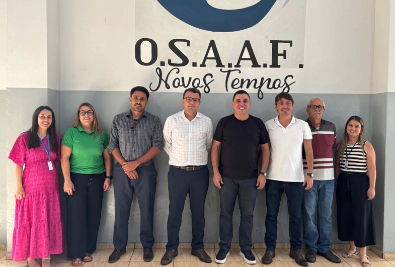 Jaqueline, Lilian, Caio, Victor, Juliano, Thiago, Ricardo e Karina